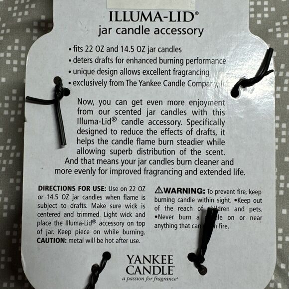 New Yankee Candle Angels and Doves Gold and Silver Illuma Lid Jar Topper - Picture 5 of 7